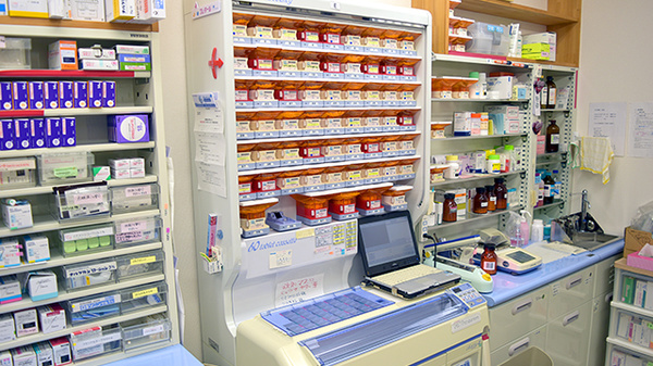 ふかせ調剤薬局の調剤器具