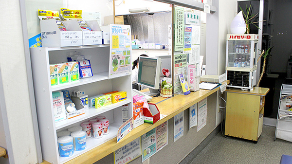 市原薬局　萩原店の受付/カウンター