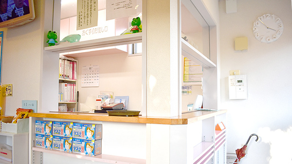 りぼん薬局北野店の受付/カウンター