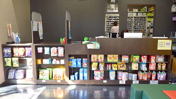 アーク調剤薬局甲府西店の受付/カウンター