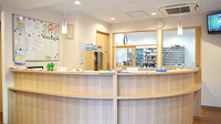 ほんまち薬局の受付/カウンター