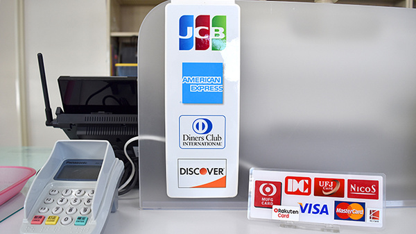 あしたば薬局のクレジットカード対応