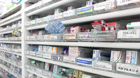 プラチナ薬局花畑公園前店の薬棚