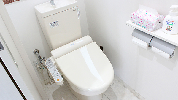 プラチナ薬局京成バラ園前店のお手洗い