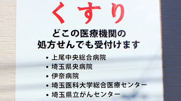 プラチナ薬局北上尾店の主な受付医療機関