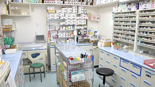 けやき薬局松江店の調剤室