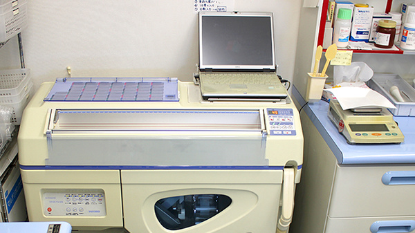 けやき薬局松江店の調剤器具
