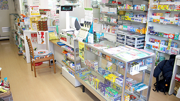 おはな薬局の受付/カウンター