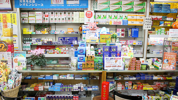 大正堂薬局の受付/カウンター