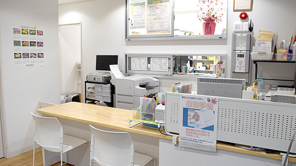 はぁと調剤薬局の受付/カウンター