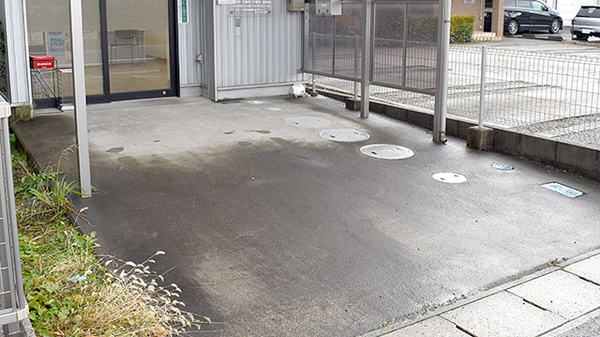 さくら調剤薬局の駐車場