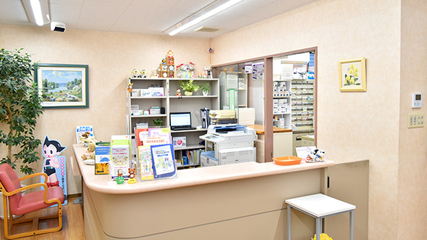 ヤマモト調剤薬局の受付/カウンター