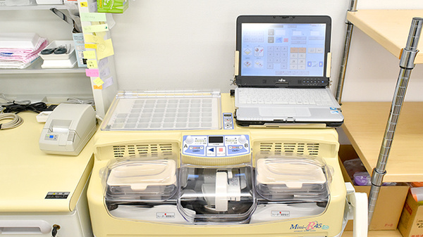 リンク調剤薬局の調剤器具