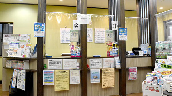 鈴木薬局　熊谷店の受付/カウンター