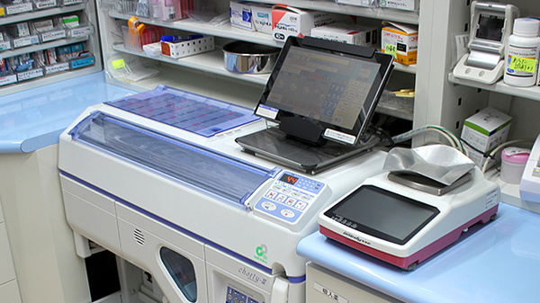 ほし薬局　戸沢店の調剤器具