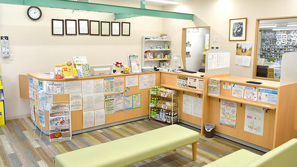 三和調剤薬局　うきた店の受付/カウンター