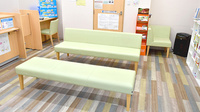 三和調剤薬局　うきた店の待合スペース