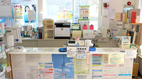 サークル薬局大沼店の受付/カウンター
