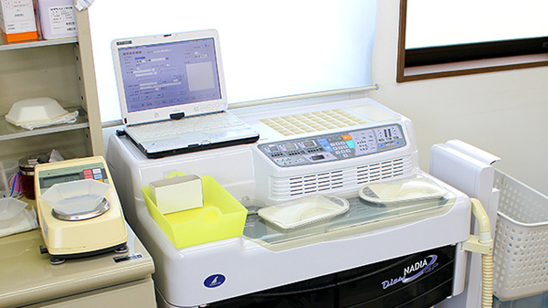 さくらんぼ薬局の調剤器具