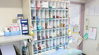 ケンコー薬局河北店の薬棚