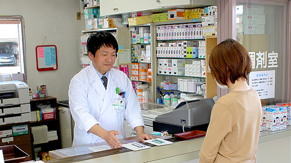 ケンコー薬局河北店の服薬指導対応