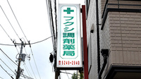 フクシ調剤薬局の看板