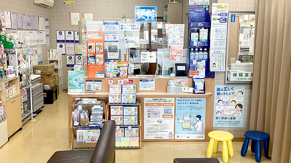 クオール薬局船橋日大前店の受付/カウンター
