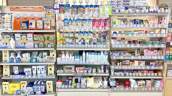 クオール薬局船橋日大前店の一般医薬品
