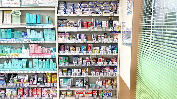 クオール薬局坪井東店の一般医薬品