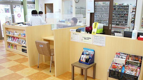 コスモ調剤薬局　大町店の受付/カウンター