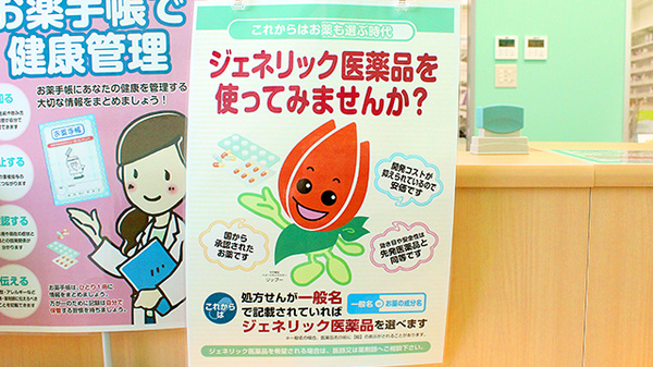 セキ薬局　脚折町店のジェネリック対応