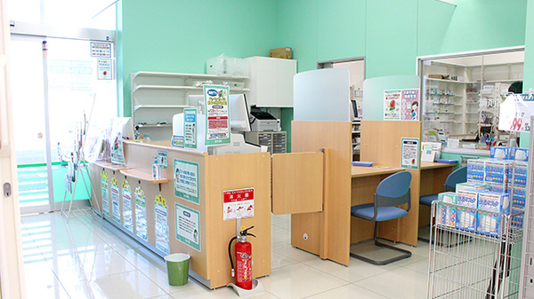 セキ薬局　脚折町店の受付/カウンター
