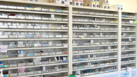 青空薬局　丸渕店の薬棚