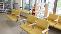 そうごう薬局　越谷レイクタウン店の待合スペース