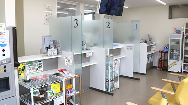 そうごう薬局　越谷レイクタウン店の受付/カウンター