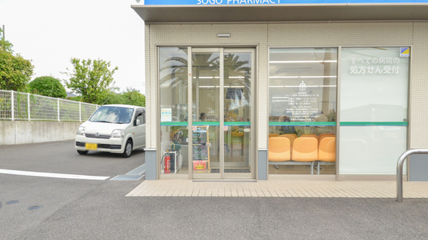 そうごう薬局　新田原調剤センター店の入口