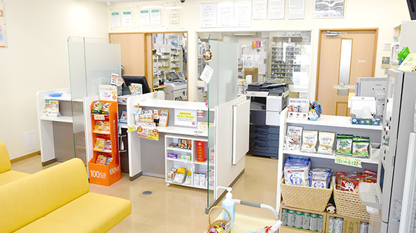 そうごう薬局　安中店の受付/カウンター