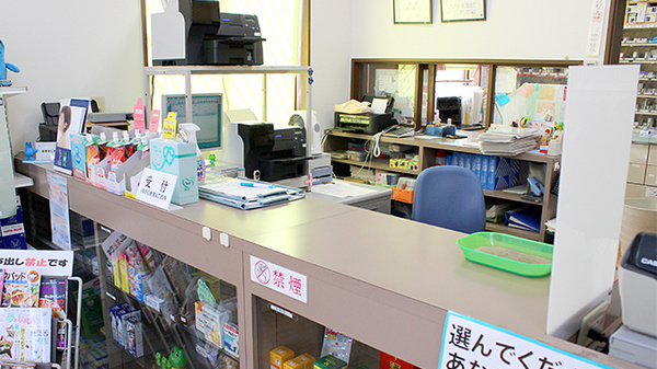 さくらい薬局　桜川古渡店の受付/カウンター