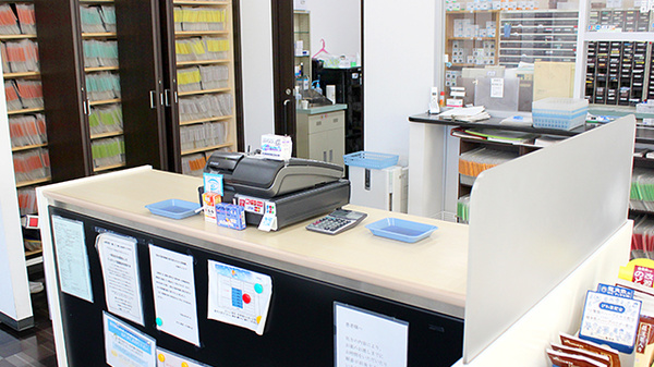 さくらい薬局　つくば春日店の受付/カウンター