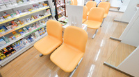 そうごう薬局　北帯山店の待合スペース