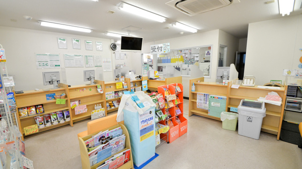 そうごう薬局　草津店の受付/カウンター