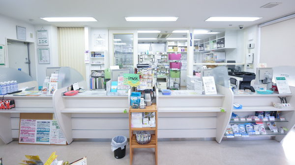 そうごう薬局　児島店の受付/カウンター