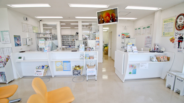 そうごう薬局　小竹店の受付/カウンター