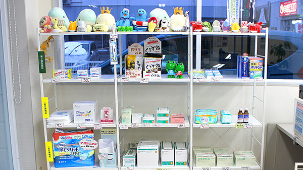 医学部前調剤薬局の一般医薬品