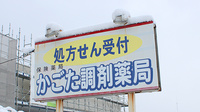 かごた調剤薬局の看板