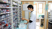 城西調剤薬局の作業風景