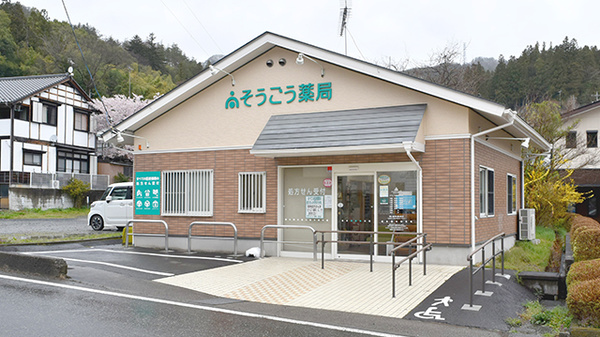 そうごう薬局　新治店の外観