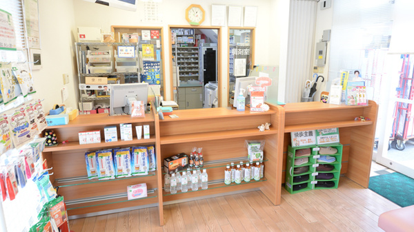 そうごう薬局　下山門店の受付/カウンター