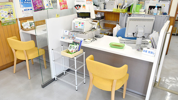 そうごう薬局　城町店の受付/カウンター