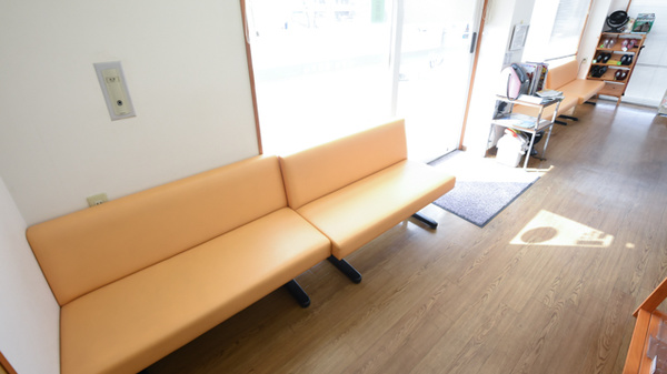 そうごう薬局　新倉敷店の待合スペース